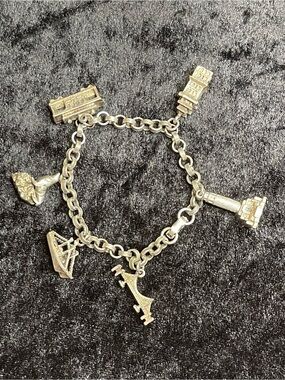 Vintage Coro charm bracelet
